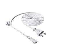Akyga cable de alimentación para Notebook AK-RD-06A Eight CCA CEE 7/16/IEC C7 1,5 m blanco