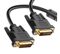 Akyga Cable vídeo DVI-I 24+5 Macho / Macho 1,8m, Negro