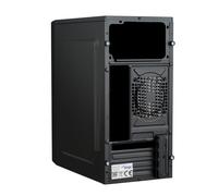 Akyga caja micro atx ak35bk 2x usb 2.0 negro sin fuente