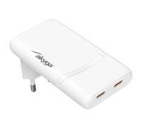 AKYGA Cargador USB de 65 W USB-C®, color blanco