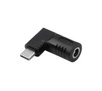 AKYGA Conector de Carga para portátil AK-ND-D09 65 W 5,5 x 3,0 mm + Pin/USB-C HP Negro