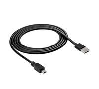 Akyga Mini USB B 2.0 Macho 5 Pines Cable de sincronización de Datos Nikon 1,8 m AK-USB-03