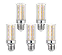 Akynite Bombilla LED E27 Luce Neutra 4000K, 2000LM, 108 LEDs, CA 230V, Equivalente a Halógeno E27 150W 120W, no regulable, Bombillas LED Maíz Casquillo Gordo E27 Blanco Neutro, pack de 5