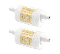 Akynite Bombillas R7S LED 78mm 15W Regulable Luz Neutra 4000K 1500 Lumen, Equivalente a Halógena J78 150W 120W, AC 220V, para Luces de Techo, Pack de 2