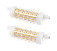 Akynite R7s 118 mm LED regulable 20 W luz cálida 3000 K, 2500 lm, equivalente a bombilla J118 150 W-200 W halógena, luz 360°, juego de 2