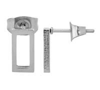 Akzent Pendientes cuadrados Larkin de acero inoxidable, Acero inoxidable