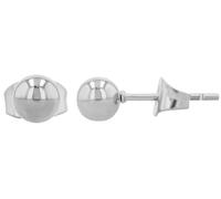 Akzent Pendientes de acero inoxidable, 5 mm, Acero inoxidable