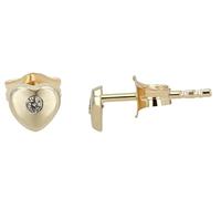 Akzent Pendientes de oro 333 resistentes al agua para mujer de 8 quilates en oro, 100% impermeables y hipoalergénicos