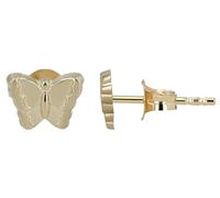 Akzent Pendientes de oro 333 resistentes al agua para mujer de 8 quilates en oro, 100% impermeables y hipoalergénicos