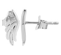 AKZENT Pendientes impermeables de plata 925 para mujer en plata rodiada, 100% impermeables y hipoalergénicos