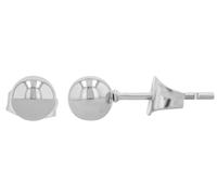 Akzent Pendientes Kip de acero inoxidable, 6 mm, Acero inoxidable