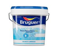 Pintura plástica interior blanco glaciar mate 4l 5208049 bruguer 8429656013325 25032 bruguer
