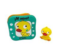¡Al agua! - El patito: Un libro de baño para bebés de 0 a 3 años (incluye un cuento y un muñequito SIN AGUJERO para jugar en la bañera) (Pequeñas manitas)