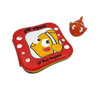 ¡Al agua! - El pez payaso: Un libro de baño para bebés de 0 a 3 años (incluye un cuento y un muñequito SIN AGUJERO para jugar en la bañera) (Pequeñas manitas)
