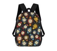 Al Aire Libre Bolso Mochilas Coleccionista De Relojes Amante Divertido De Los Relojes De Pulsera Mochilas Escolares Unisex Bolsa De Viaje para Escuela, Escolar, Viajes, 42X32X14Cm