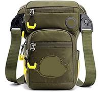 Al Aire Libre Drop Leg Bag Thigh Pack, Riñonera de Moda for Hombre, con Forma de Muslo y Pierna caída, Ideal for Viajes, Deportes al Aire Libre, Motocicletas y Ciclismo(Green)