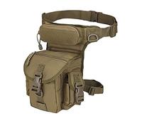 Al Aire Libre Drop Leg Bag Thigh Pack, Riñonera de Nailon for Hombre, cinturón for Muslo, Panel for Cadera, Bolsa for Pierna, Bolsa for Pierna(Green)
