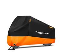 Al Aire Libre Funda Impermeable Motocicleta para CB1000 Hornet SP 2025, con Protección UV, Resistente A La Nieve Y Al Aire Libre(Orange,S)