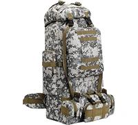 Al aire libre Mochila de senderismo de 100 l Mochila Táctica Militar Camuflaje Molle Mochilas de Marcha Ligero Impermeable Gran capacidad Bolso de Viaje para Senderismo Acampada, Montañismo, Caza