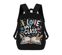 Al Aire Libre Mochila De Viaje Amo Mi Clase Bolsa para Portátil Casual Mochilas Escolares para Mujeres, Escolar, Viajes, 42X32X14Cm