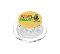 Al búho leñoso le da un puntazo, no contamine, conservación clásica PopSockets PopGrip para MagSafe