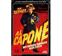 Al Capone - Der größte Gangster aller Zeiten - DVD - Rod Steiger in seiner legendären Rolle - Packender Filmklassiker über Macht, Korruption und den Fall des berüchtigten Mafia-Bosses