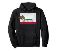 Al carajo con Este Lugar, la Bandera de la República de California es Gracioso Sudadera con Capucha