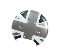 Al estilo británico MINI R50 R52 R53, Tapa tacómetro para Mini Cooper One/S/JCW(Union Jack Gris)