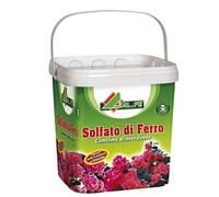AL.FE - Sulfato de hierro antimusco regenerador microgranular para plantas y flores, 5 kg
