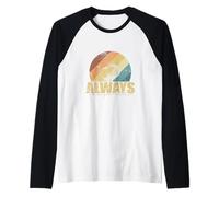 Al Golf, lávese Siempre Las Pelotas de Nuevo y comience Desde el tee Camiseta Manga Raglan
