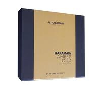 Al Haramain Amber Oud Bleu Edition set de regalo unisex agua de perfume 75 ml + agua de perfume 30 ml + desodorante en spray