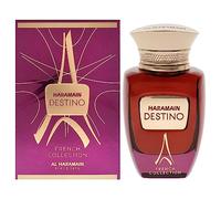 Al Haramain Destino French Collection Eau de Parfum 100 ml | Perfume árabe de larga duración unisex | Fragrance of Desire and Allure