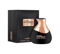 Al Haramain Detour Noir Intense 100ml Eau de Parfum Spray | Perfume árabe para mujer | Fragancia unisex de lujo