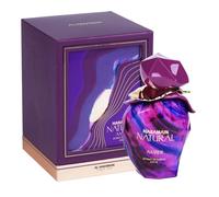 Al Haramain Natural Amber Extrait De Parfum 100ml | Elegante perfume árabe para mujer | Fragancia floral de ámbar afrutado premium con sándalo y almizcle | Aroma de larga duración