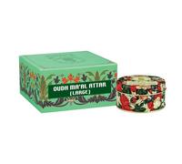 Al Haramain Oud Ma'al Attar Medium 40 g | Perfume árabe Bukhoor de larga duración | Fragancia de lujo para el hogar | Regalo premium Oudh Bakhoor & Attar para hombres y mujeres