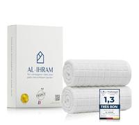 AL IHRAM Niño 2 Piezas 500 g-Ihram Infantil para Hajj y Umrah 100% Microfibra Suave|Tejido Ligero, Sin Olor, No se Pega al Cuerpo | Ihram para Niños con Secado Rápido