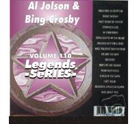 Al Jolson & Bing Crosby 17 Song Karaoke CD+G Legends #110 by Legends