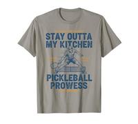 Al Jugador de Pickleball Stay Outta My Kitchen le Encanta el Pickleball Camiseta