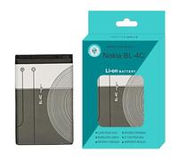 AL-KARAM MOBILES Bateria Compatible para Nokia BL-4C para Nokia 5100, Nokia 6100, Nokia 7200, Nokia 6101, Nokia 6131,Nokia 6136,Nokia 1662 - BL-4C