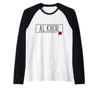 Al Khor Country Qatar Viaje familiar Niños Hombres Mujeres Camiseta Manga Raglan