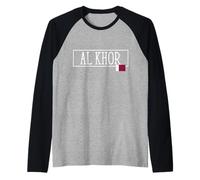 Al Khor Country Qatar Viaje familiar Niños Hombres Mujeres Camiseta Manga Raglan