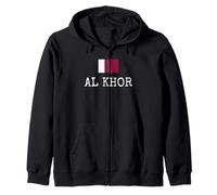Al Khor Country Qatar Viaje familiar Niños Hombres Mujeres Sudadera con Capucha