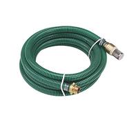 AL-KO 110795 - Manguera de aspiración (2,54 cm, 7 m, con válvula de latón y conector roscado)