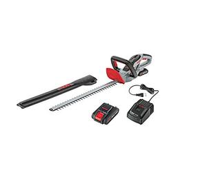 AL-KO 113634 Cortasetos HT 2050, (Ion de litio, 20 V, 51 cm longitud de espada, 15 mm grosor de corte, diamantgeschliffenes Cuchillo, incluye protección estuche