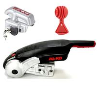 AL-KO AKS 3004 - Acoplamiento antibalanceo (3 unidades, con sistema antirrobo Alko Safety Compact y enganche de seguridad Alko 1225155)