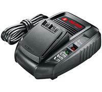AL-KO Bosch - Cargador de batería Compatible con el hogar y el jardín, 18 V, C50 Li, 3 A, 50/60 Hz, con indicador de Nivel de Carga LED, Color Negro