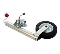 AL-KO P4U Rueda jockey con abrazadera, 150 kg de carga de apoyo, 48 mm, para remolque