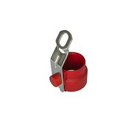 AL-KO Soporte Universal para Enchufe de Remolque 7 Pines y 13 Pines, Porta Enchufe electrico para Remolque Ligero y Pesado, Montaje Junto al Enganche, Negro o Rojo Uso Exterior