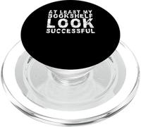 Al menos mi estantería se ve exitosa amante de los libros divertidos PopSockets PopGrip para MagSafe