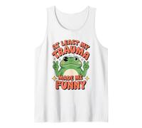 Al Menos mi Trauma me Hizo Divertido diseño de Rana Camiseta sin Mangas